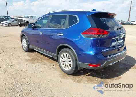 2017 Nissan Rogue Sv z USA, uszkodzony, nr VIN 5N1AT2MT4HC770705